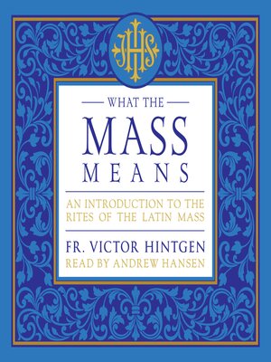 cover image of What the Mass Means